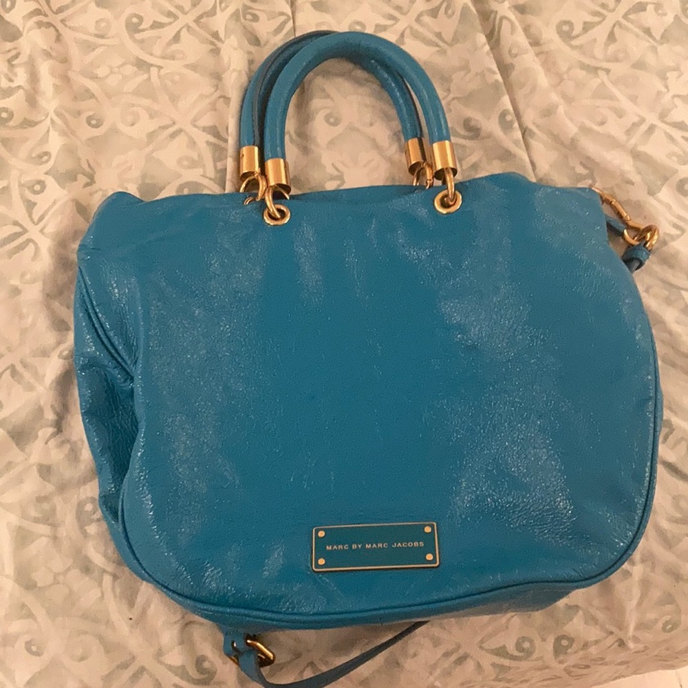 Marc by Marc Jacob’s turquoise bag